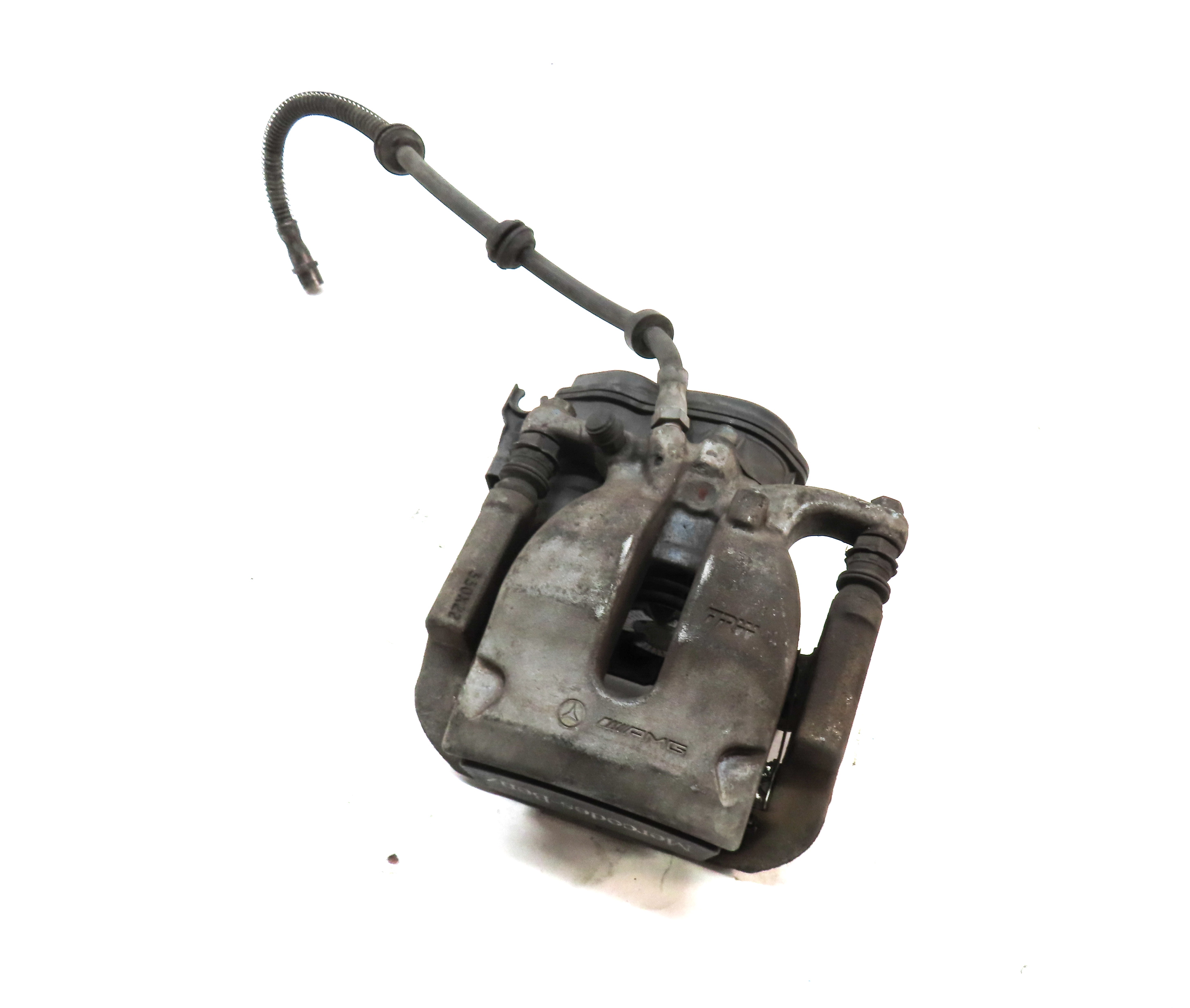 13-19 MERCEDES GL GLE GLS ML (W166 X166) RIGHT REAR BRAKE CALIPER w/ ACTUATOR — exact item pictured